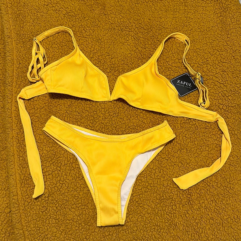 ZAFUL Yellow bikini